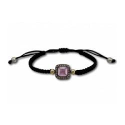 PULSERA BOHEMME WINDOWS QUARZO ROSA