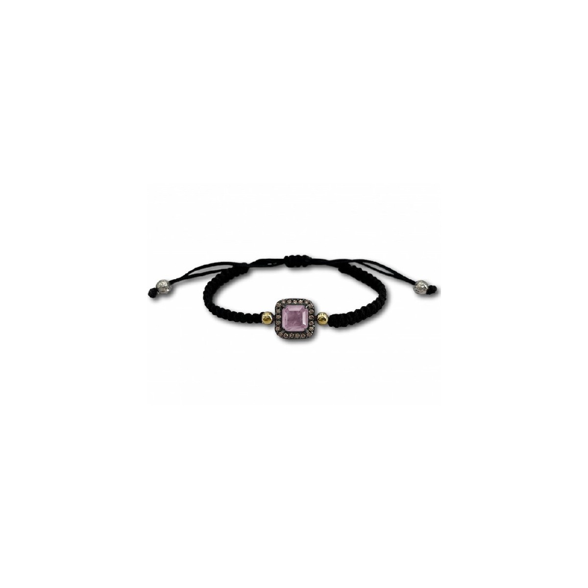 PULSERA BOHEMME WINDOWS QUARZO ROSA