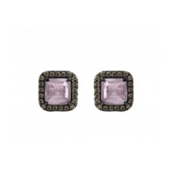 PENDIENTES BOHEMME WINDOWS CUARZO ROSA