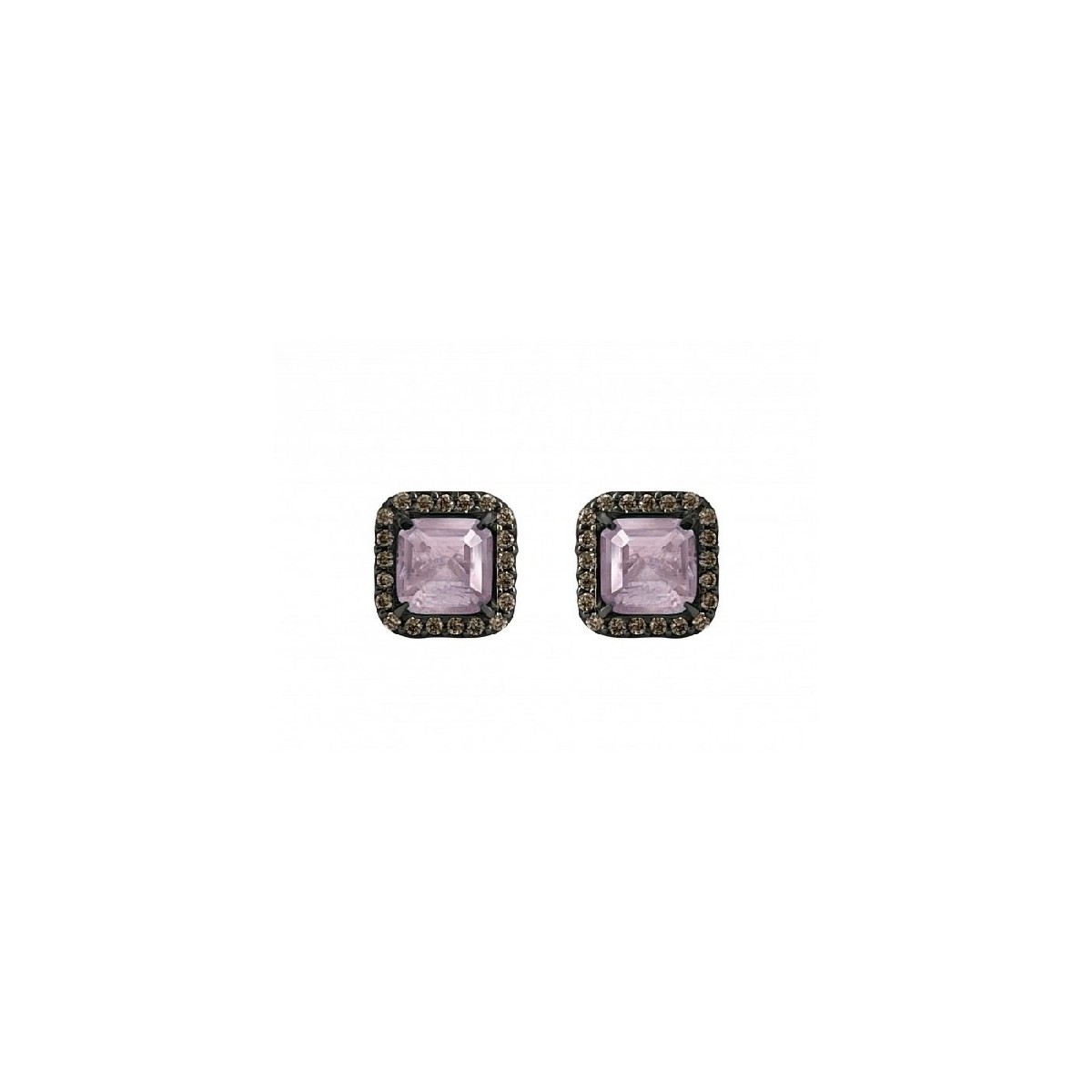 PENDIENTES BOHEMME WINDOWS CUARZO ROSA