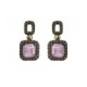 PENDIENTES BOHEMME WINDOWS CUARZO ROSA