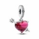 CHARM PENJANT COR DE VIDRE DE MURANO VERMELL - 793085C01 CHARM PENJANT COR DE VIDRE DE MURANO VERMELL - 793085C01