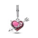 CHARM PENJANT COR DE VIDRE DE MURANO VERMELL - 793085C01 CHARM PENJANT COR DE VIDRE DE MURANO VERMELL - 793085C01