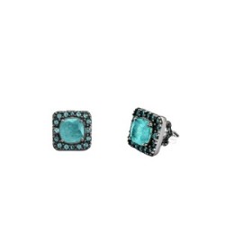 PENDIENTES BOHEMME CUARZO PARAIBA