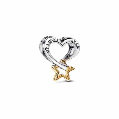 CHARM PANDORA ESTRELLA I COR DE LA SORT - 763513C00